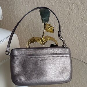 Coach Metallic Gray/Silver Women's Bag